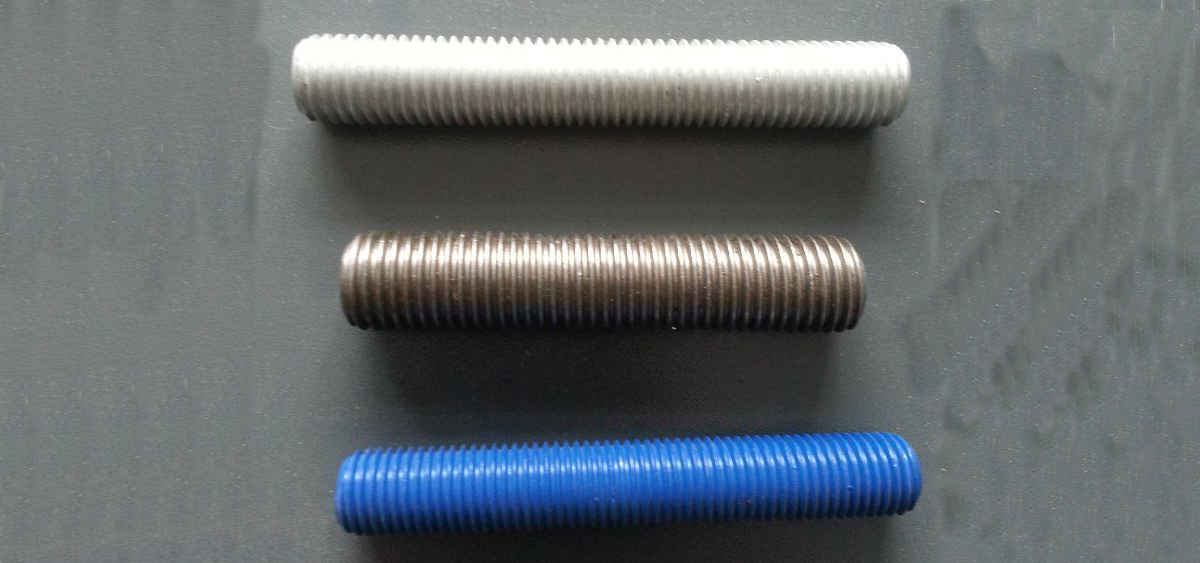 ASTM A193 B7 Stud bolts with ASTM A194 2H heavy hex nuts