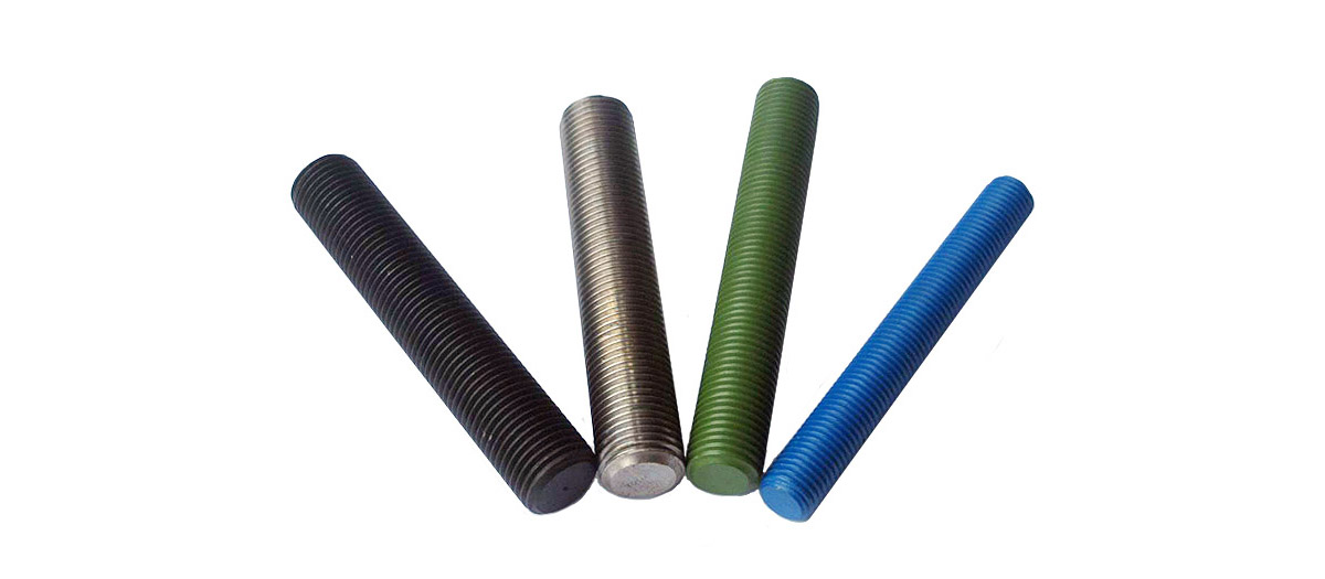 Studs all threaded bolt B7 with two nut 2H