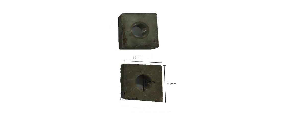 Stainless Steel 304 Square Nuts M16