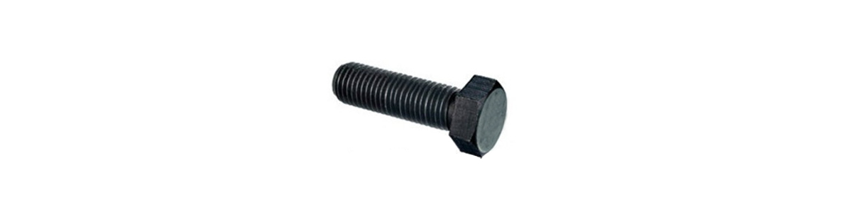 China Bolts Mild Steel Black Hex Head With Hex Nuts, 16mmX62mm