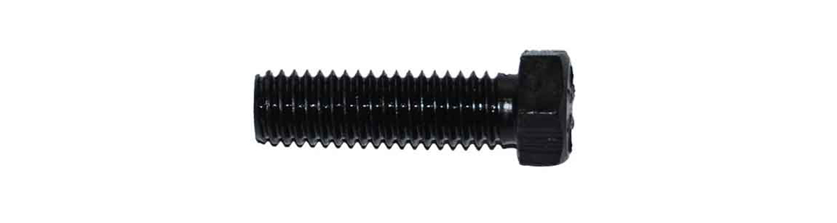 China Bolts Mild Steel Black Hex Head With Hex Nuts, 20mmX100mm