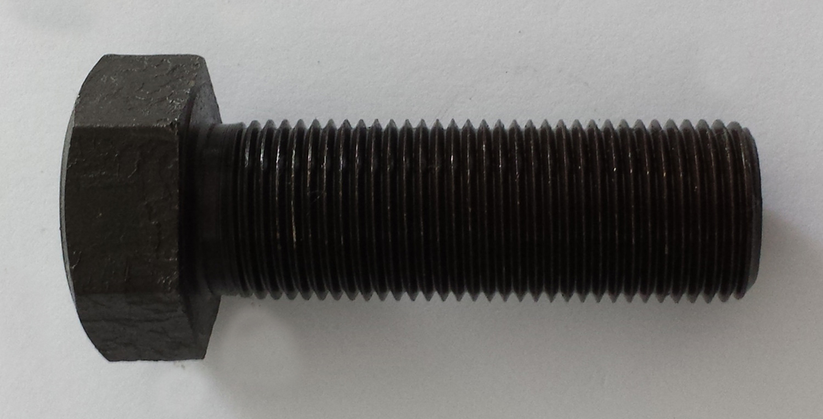 China Bolts Mild Steel Black Hex Head With Hex Nuts, 14mmX62mm