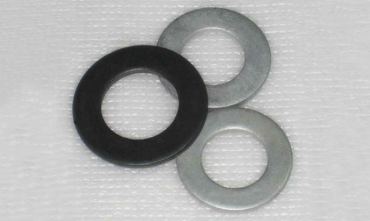 Washer Mild Steel Black, 10mm