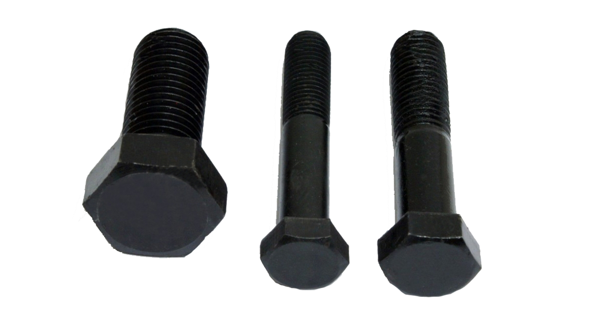 China Bolts Mild Steel Black Hex Head With Hex Nuts, 16mmX250mm