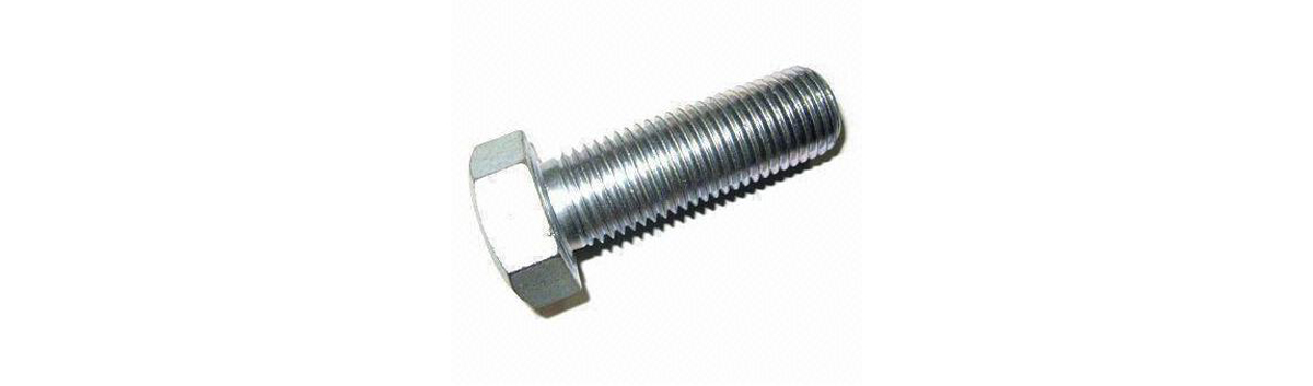 Zinc Plated Galvanized Bolts DIN 933, M16x70