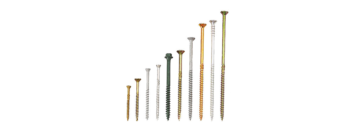China Yellow Zinc Plated Galvanized Chipboard Screw CSK Head Pozi 6X160/70