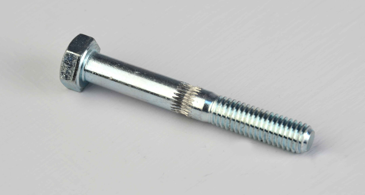 China Zinc Plated Galvanized Hobbed Bolts, M8X55