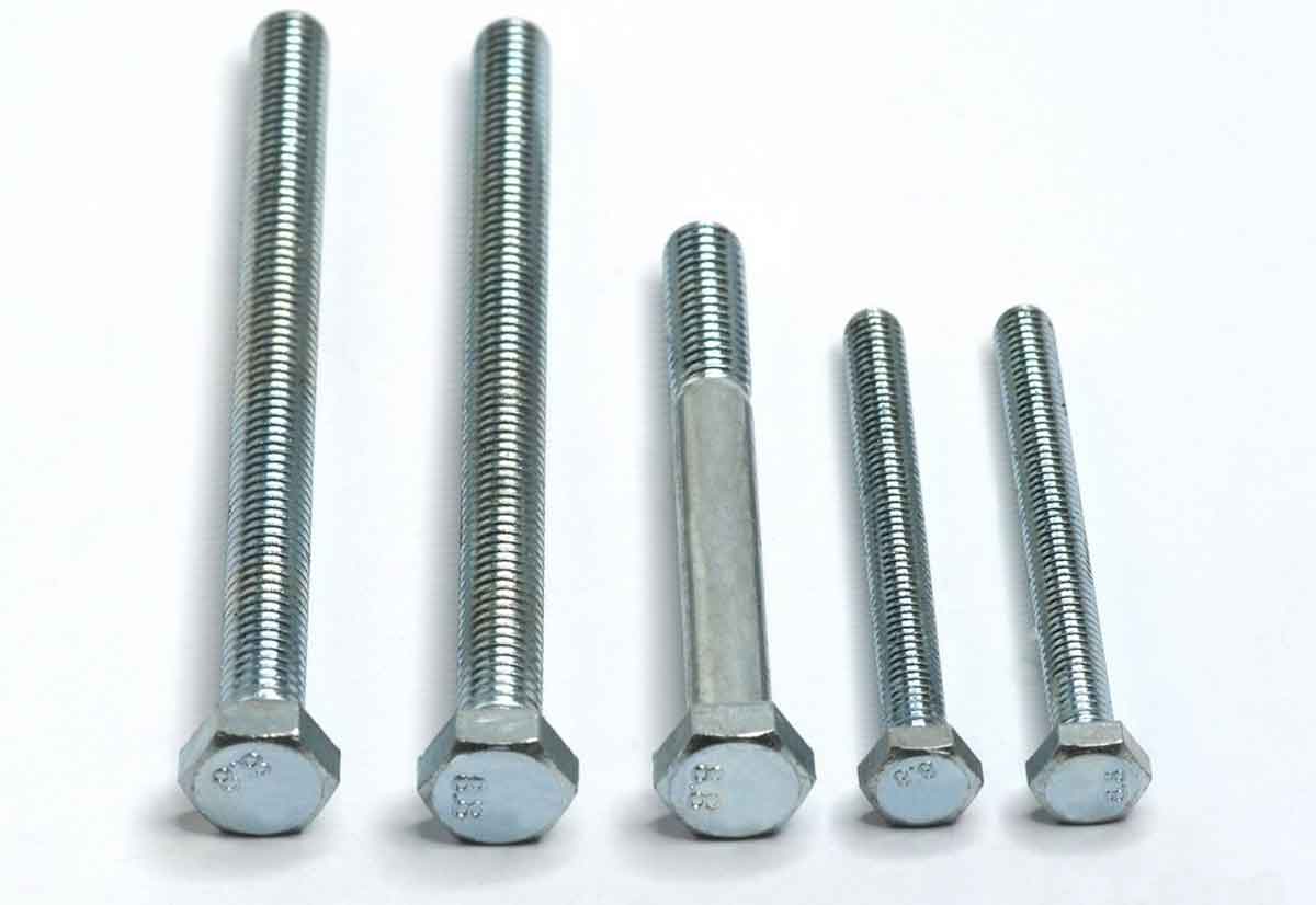 China Zinc Plated Galvanized Bolts DIN 933, M16x50