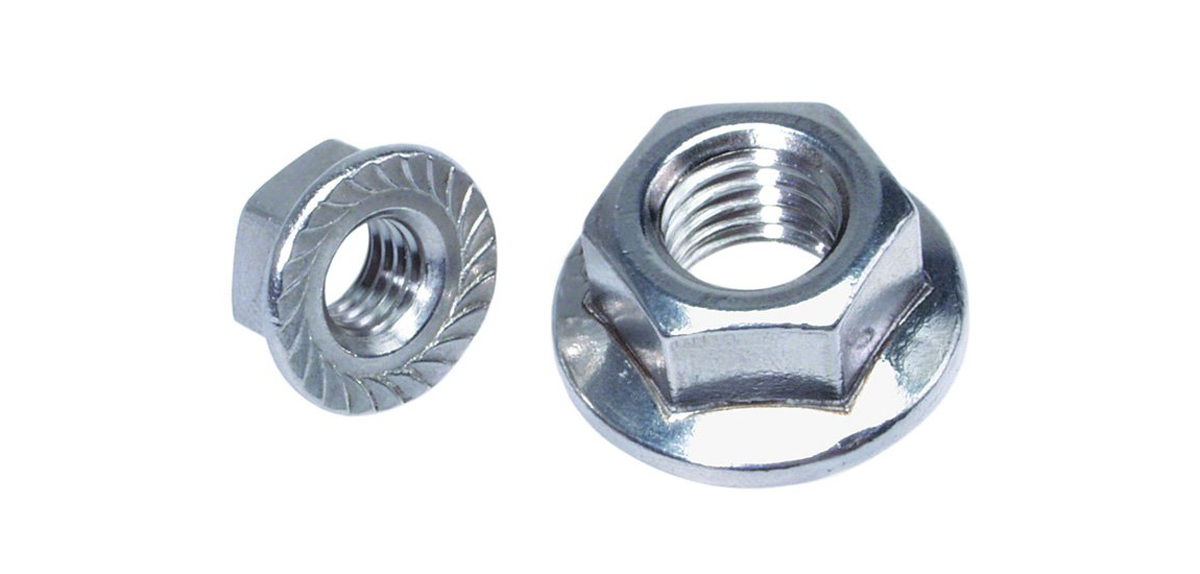 China Steel 4.8 Hexagon Nuts With Flange Din6923, M5