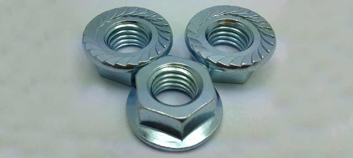 China Steel 4.8 Hexagon Nuts With Flange Din6923, M6