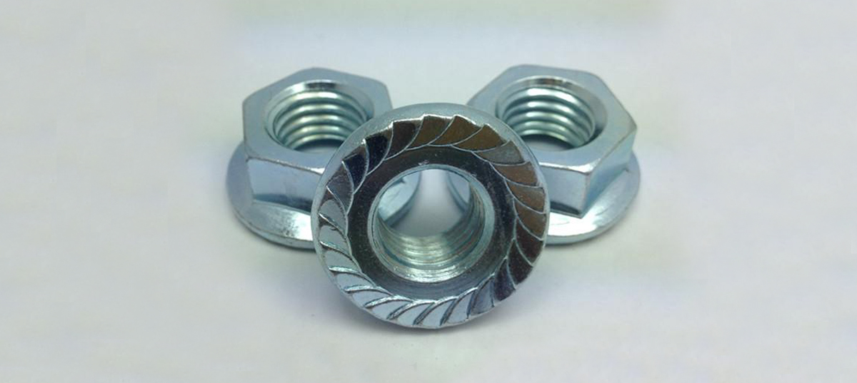 China Steel 4.8 Hexagon Nuts With Flange Din6923, M10