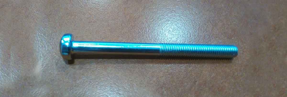 Zinc Plated Galvanized Pan Head Screws DIN7985, M5x60