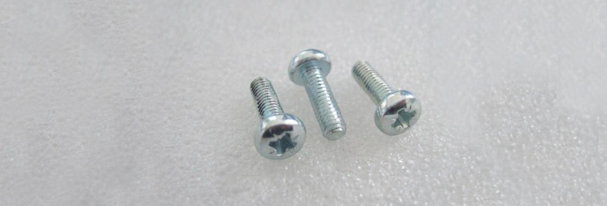 Zinc Plated Galvanized Pan Head Screw for Metal, 2.2 x 5