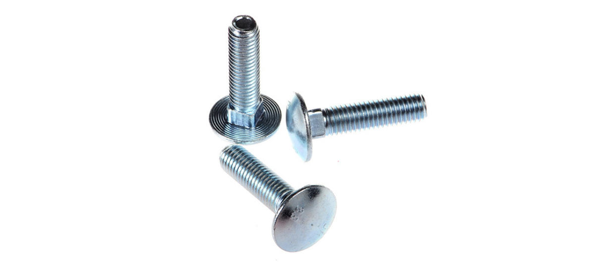China Zinc Plated Galvanized Mushroom Head Square Neck Bolts DIN 603, M8x35