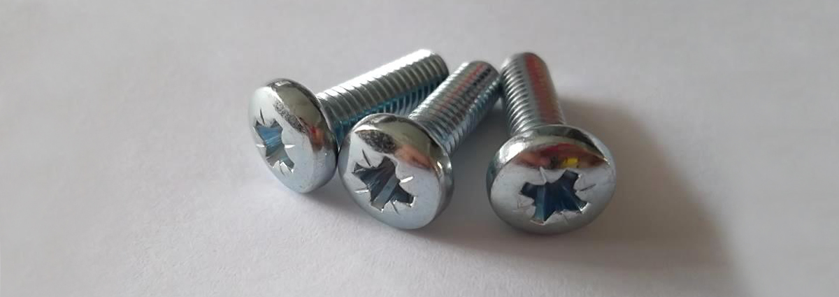 China Zinc Plated Galvanized Pan Head Screw for Metal, 2.2 x 8