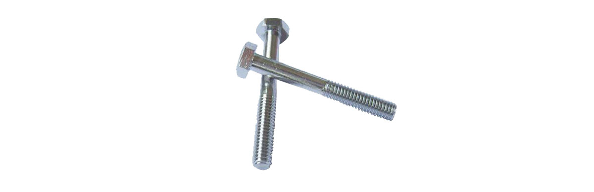 Zinc Plated Galvanized Hexagon Head Bolts DIN 931, M6x110