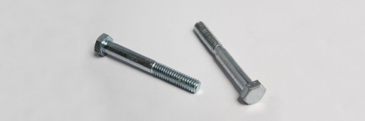 Zinc Plated Galvanized Hexagon Head Bolts DIN 931, M6x150