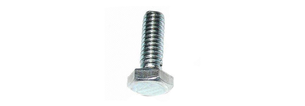 Zinc Plated Galvanized Hexagon Head Bolts DIN 933, M10x20