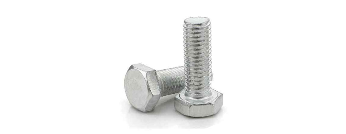 China Zinc Plated Galvanized Hexagon Head Bolts DIN 933, M10x35