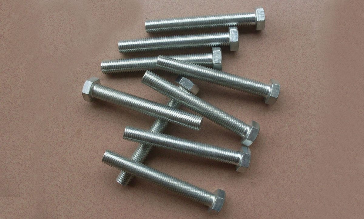 China Zinc Plated Galvanized Hexagon Head Bolts DIN 933, M10x55