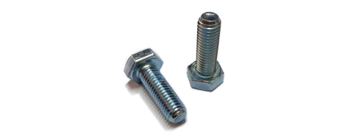 China Zinc Plated Galvanized Hexagon Head Bolts DIN 933, M10x70