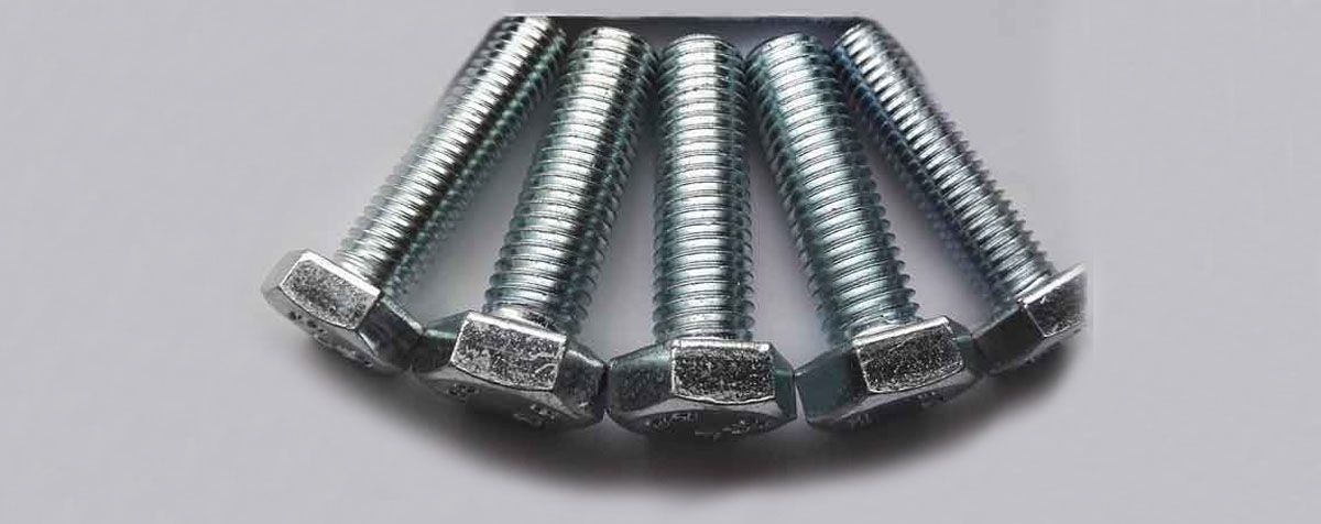 China Zinc Plated Galvanized Hexagon Head Bolts DIN 933, M12x50