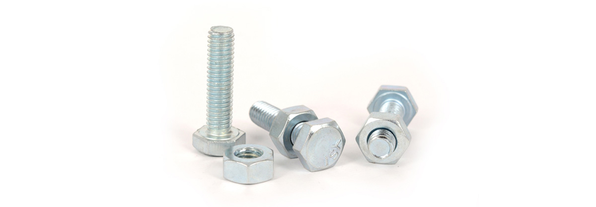 Zinc Plated Galvanized Hexagon Head Bolts DIN 933, M8x45