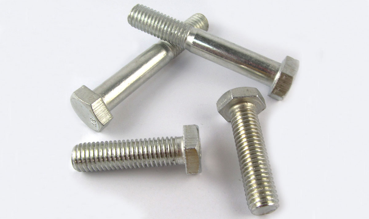 Zinc Plated Galvanized Carbon Steel Hex Bolts M10X25