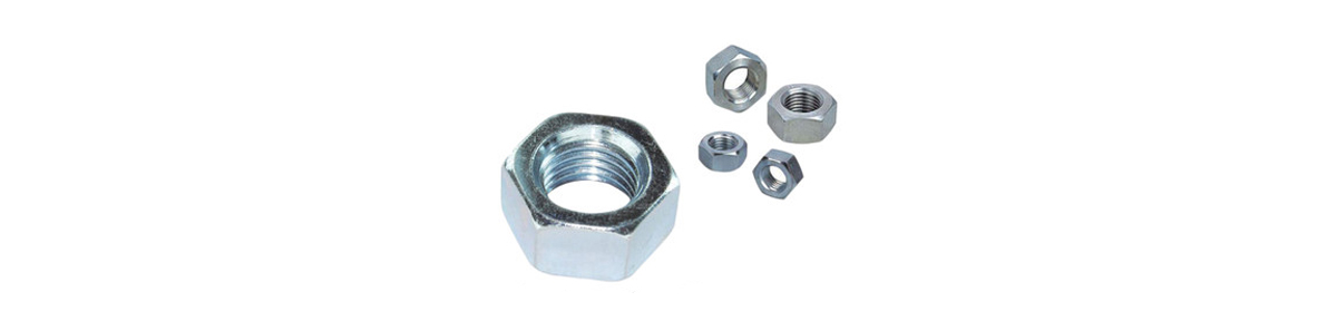 China Zinc Plated Galvanized Carbon Steel Hex Nuts M10