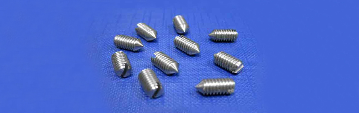 Stainless Steel Set Screws, M3 x 3