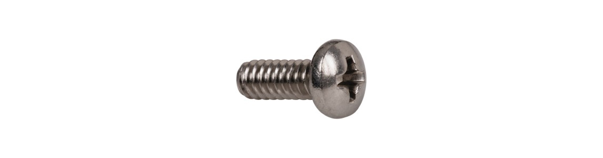 China Stainless Steel Slotted Cheese Head Screws, M1.6 x 2.5