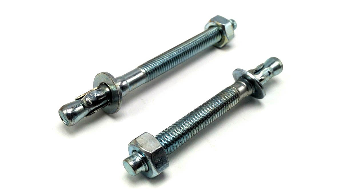 Zinc Plated Galvanized Carbon Steel Wedge Anchor Assembly M20X260
