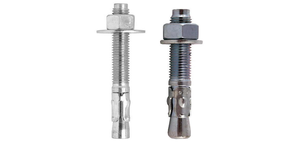 Zinc Plated Galvanized Carbon Steel Wedge Anchor Assembly M12X120
