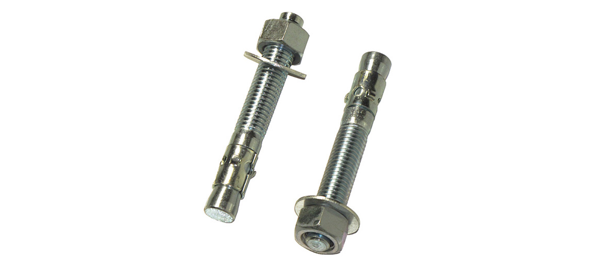 China Zinc Plated Galvanized Carbon Steel Wedge Anchor Assembly M10X90