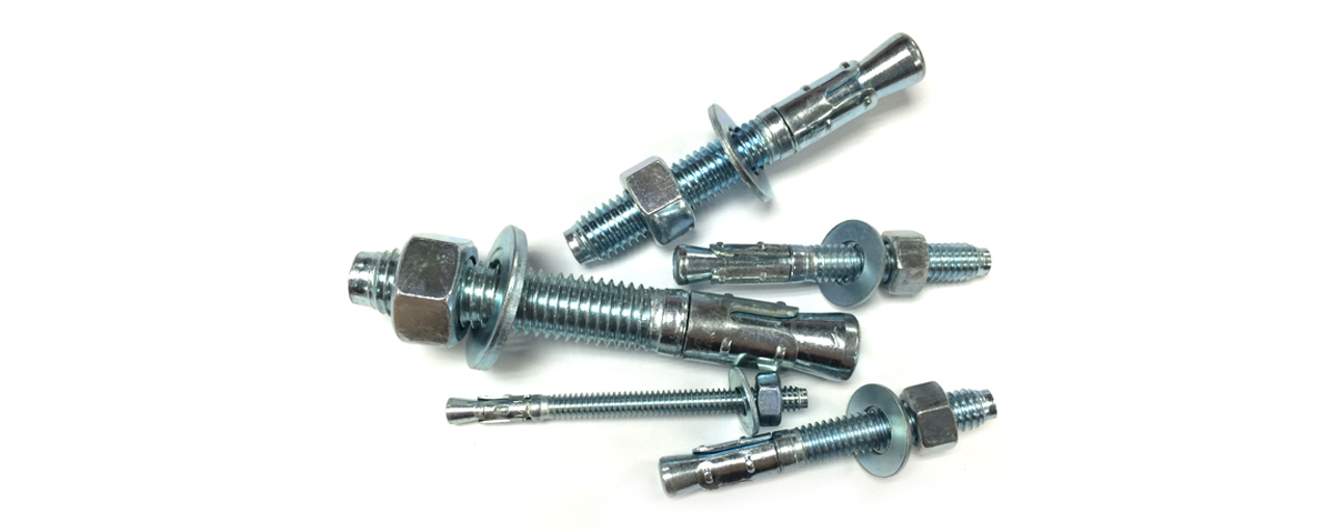 China Zinc Plated Galvanized Carbon Steel Wedge Anchor Assembly M20X170