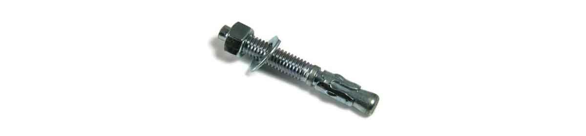 China Zinc Plated Galvanized Carbon Steel Wedge Anchor Assembly M10X75