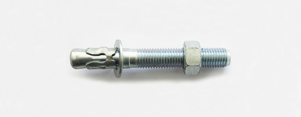 China Zinc Plated Galvanized Carbon Steel Wedge Anchor Assembly M10X150