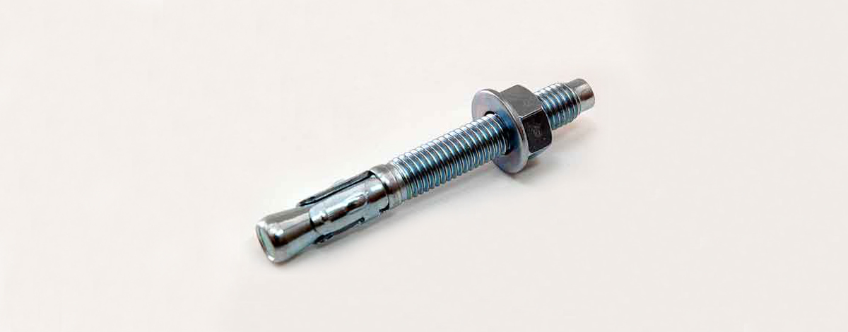 China Zinc Plated Galvanized Carbon Steel Wedge Anchor Assembly M12X100