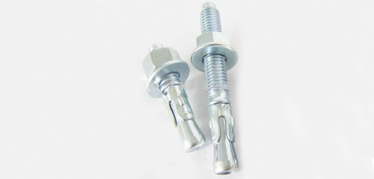 China Zinc Plated Galvanized Carbon Steel Wedge Anchor Assembly M16X160