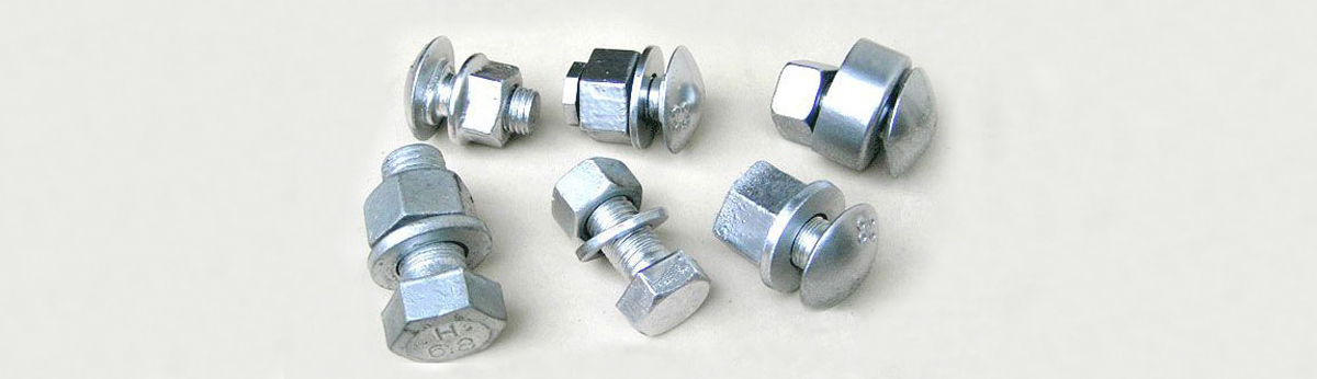 Hot Dip Galvanized Carbon Steel Hex Bolts Assembly M16X45
