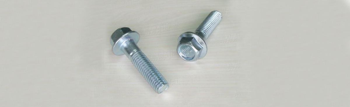 Flange Bolts, Zinc Plated Galvanized DIN6921 M6X1.0X20