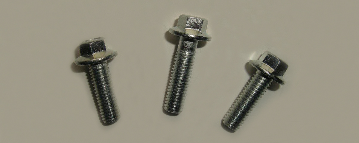Flange Bolts, Zinc Plated Galvanized DIN6921 M10X1.25X30