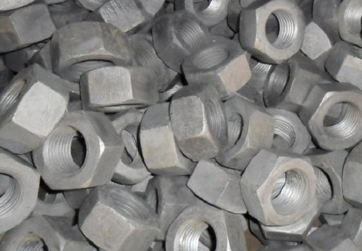 DIN934, Hot Dip Galvanized Nuts M10