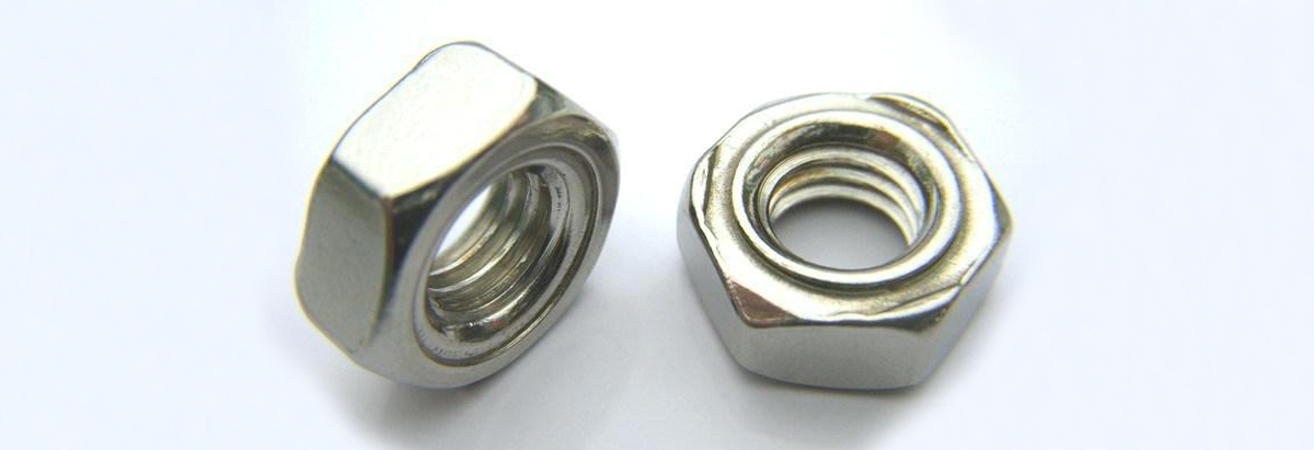 Hex Weld Nuts, Stainless Steel DIN929 M8