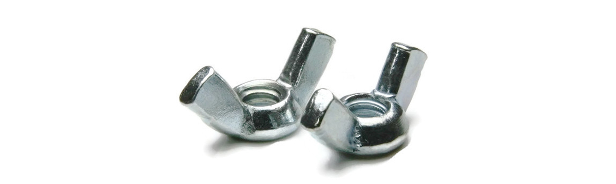 Wing Nuts, Zinc Plated Galvanized Carbon Steel Wing Nuts M16