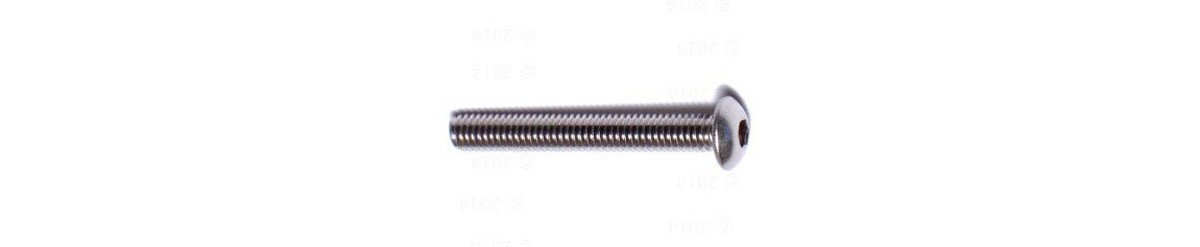 Socket Button Head Cap Screws, M8 x 35