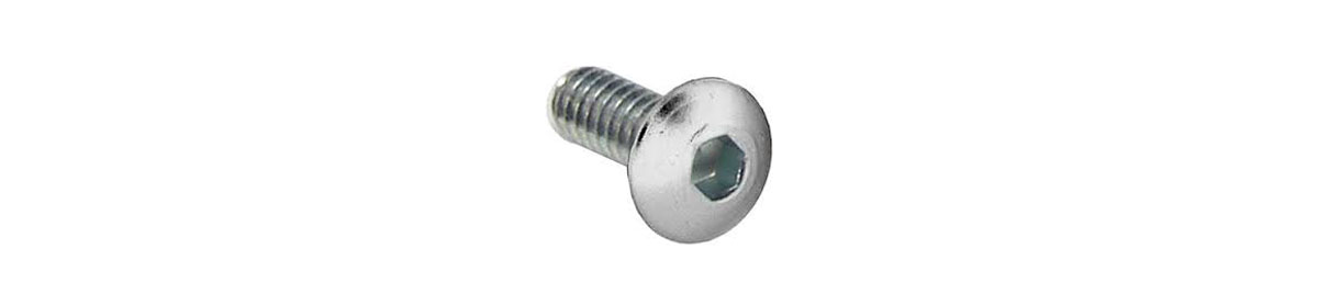 Socket Button Head Cap Screws, Zinc Plated M8 x 20