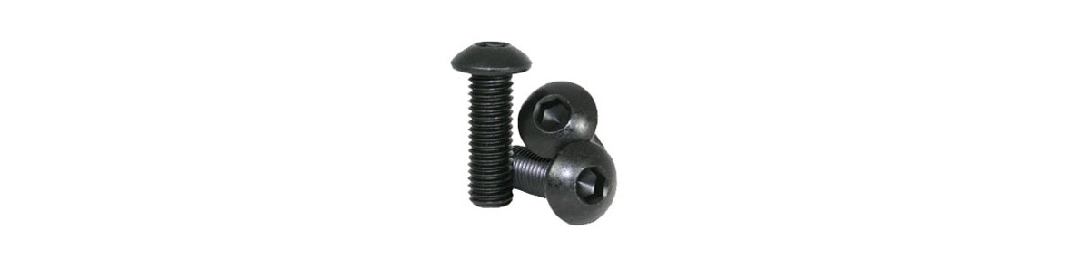 Socket Button Head Cap Screws, Black M8 x 40