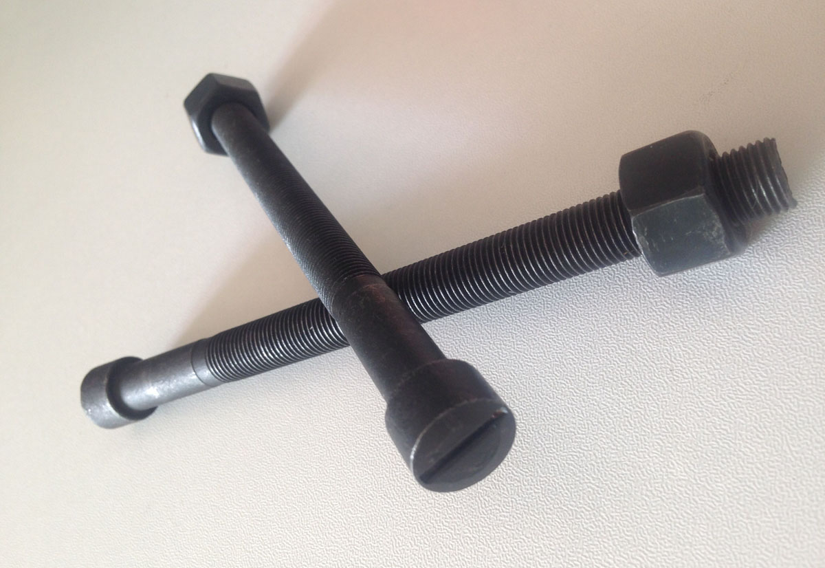 Slotted Cheese Head Bolt, 3/8X6