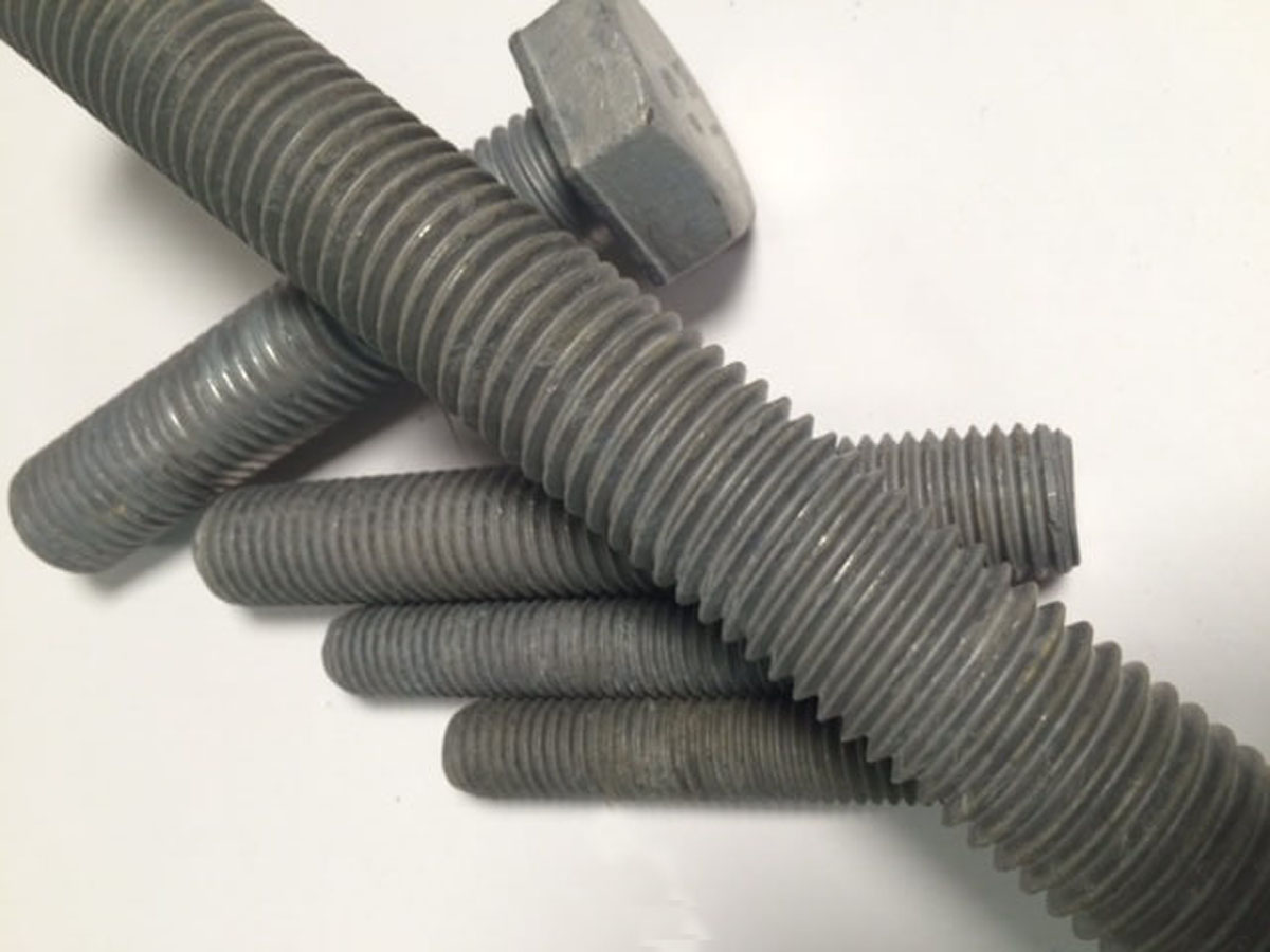 Threaded Rods, Hot Dip Galvanized Threaded Rods Grade 4.6, M12X3000mm